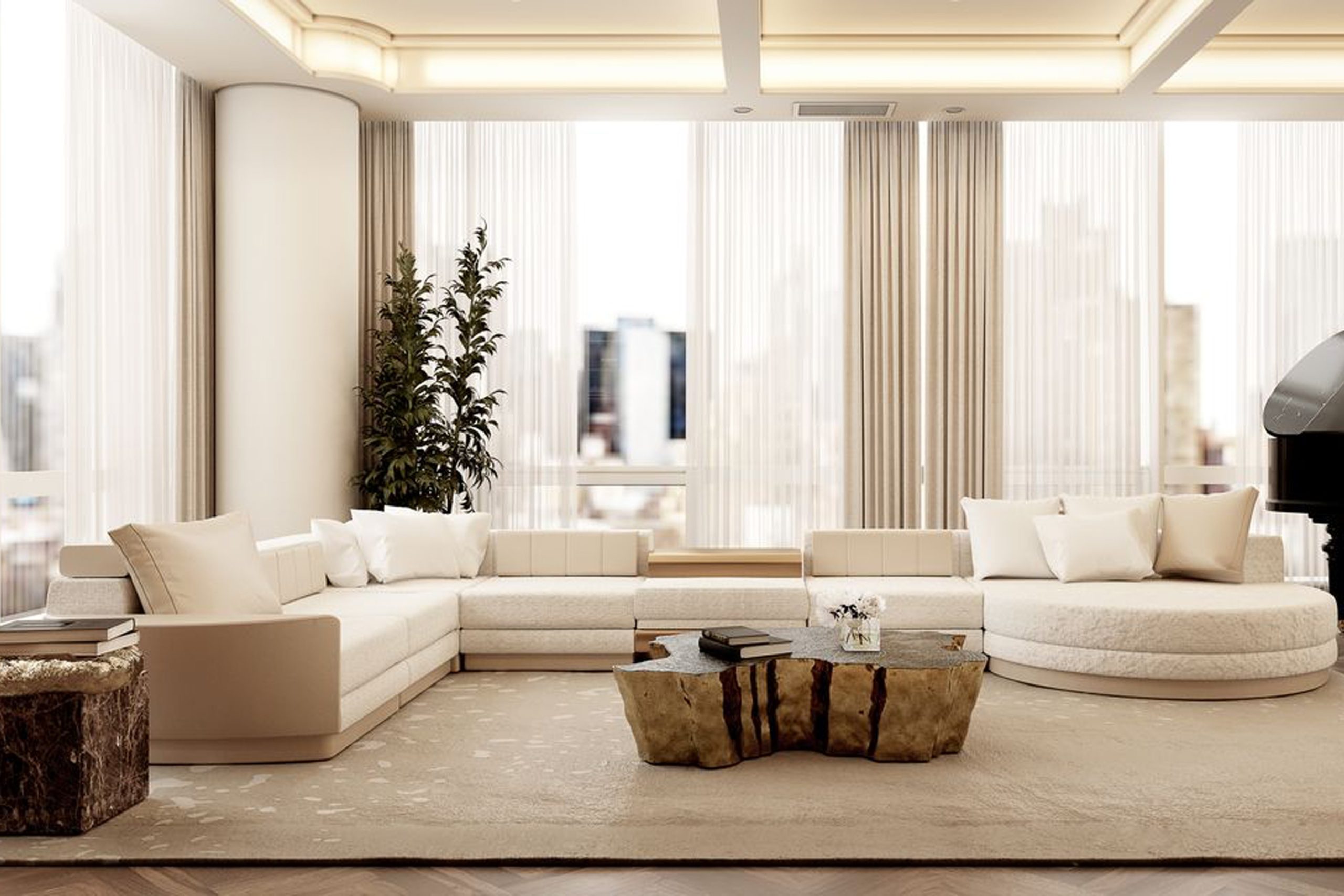 Millionaire’s Modern Apartment In Nyc